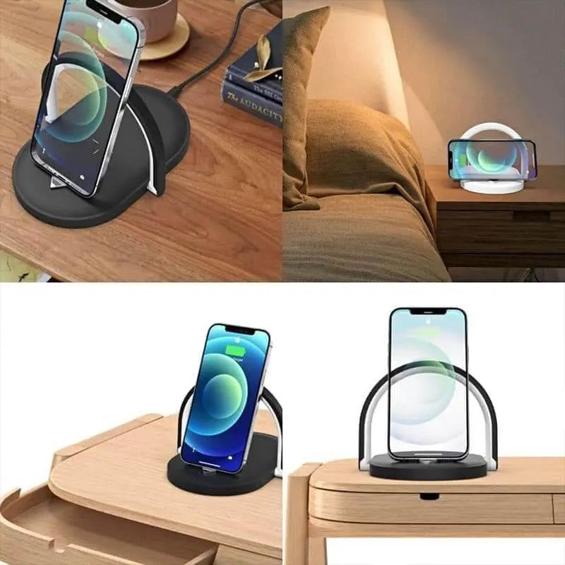 3 In 1 Foldable Wireless Charger Station - Kuzcart