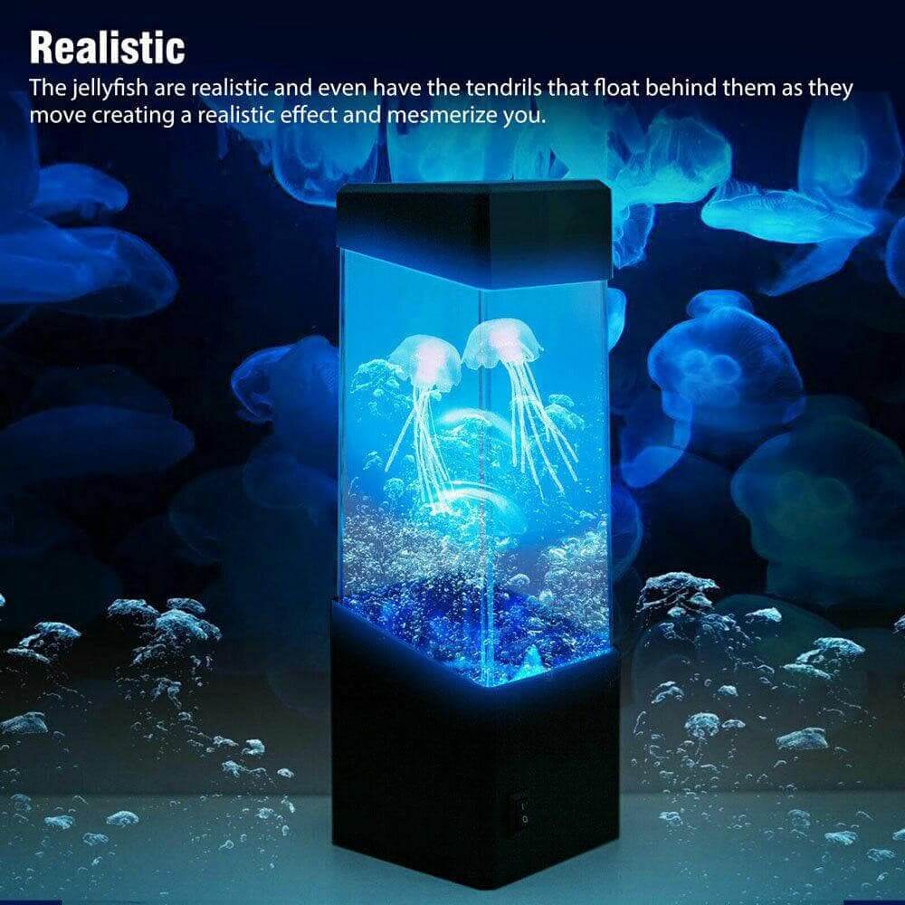 Jellyfish Aquarium Lamp Kuzcart