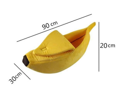 Banana Shape Pet Bed - Kuzcart