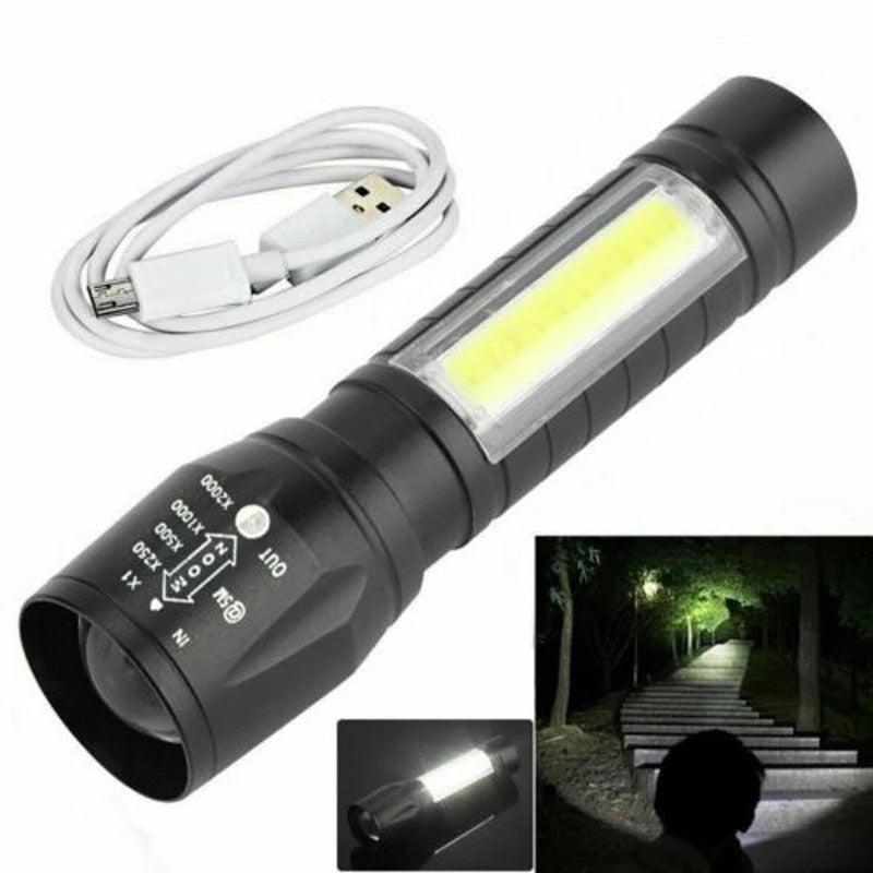 LED Portable Luminous Flashlight