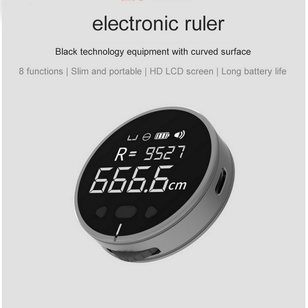 Electronic Tape Measure  LCD Display